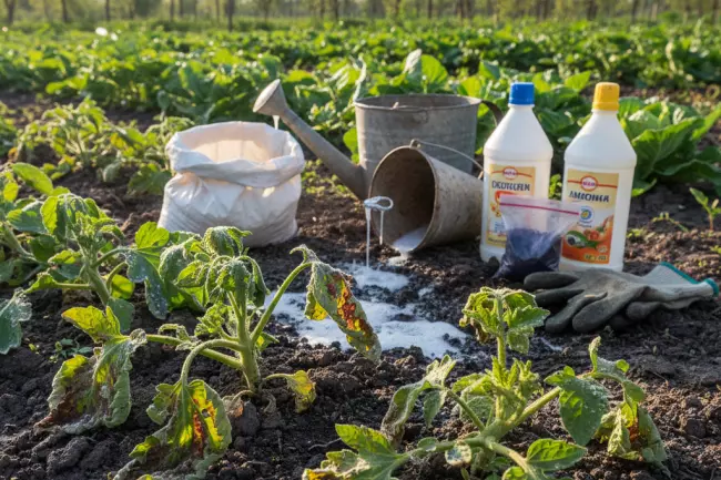 Ошибки народных средств защиты огорода весной