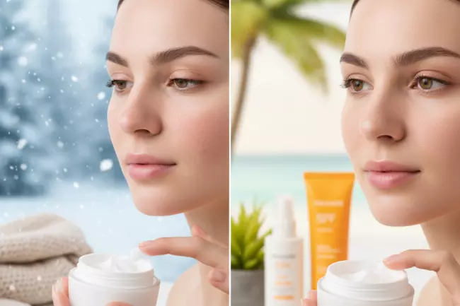 Адаптация ухода за кожей к климату и сезону