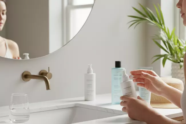 Долгосрочный уход для уменьшения расширенных пор