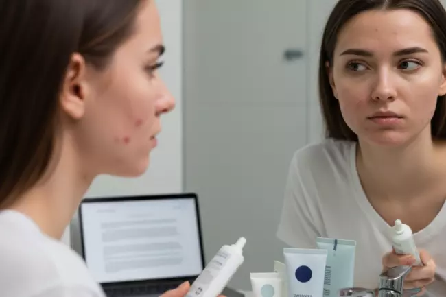 Домашний уход при прыщах и воспалениях кожи