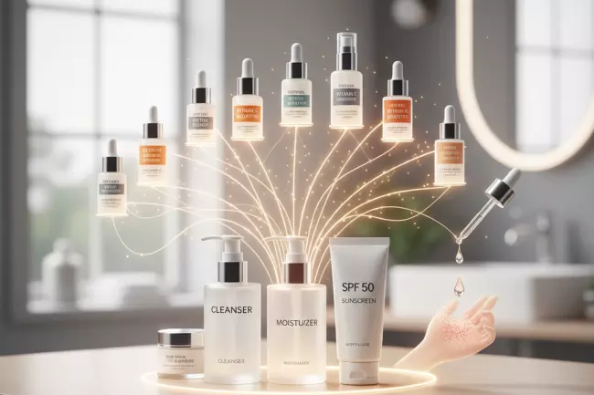 Системный антивозрастной уход с активными ингредиентами