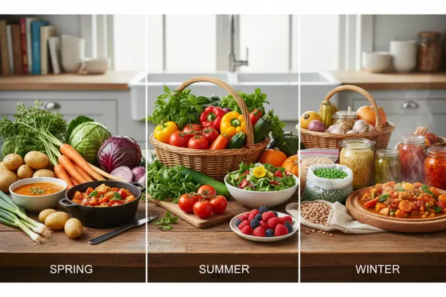 Сезонные овощи в рационе для здоровья