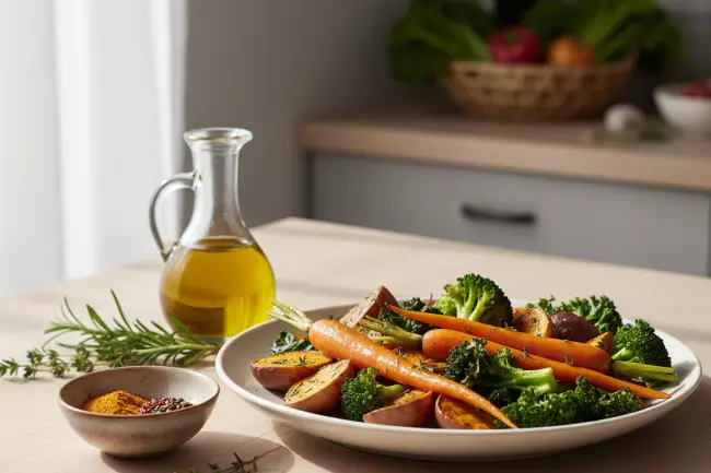 Усвоение каротиноидов из овощей с жирами и специями