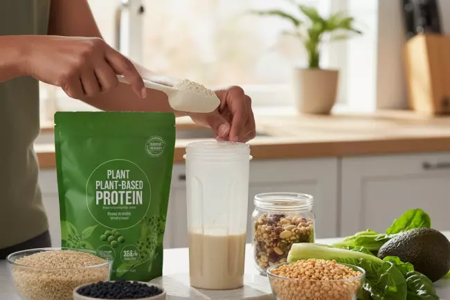 Растительный протеин для набора мышечной массы