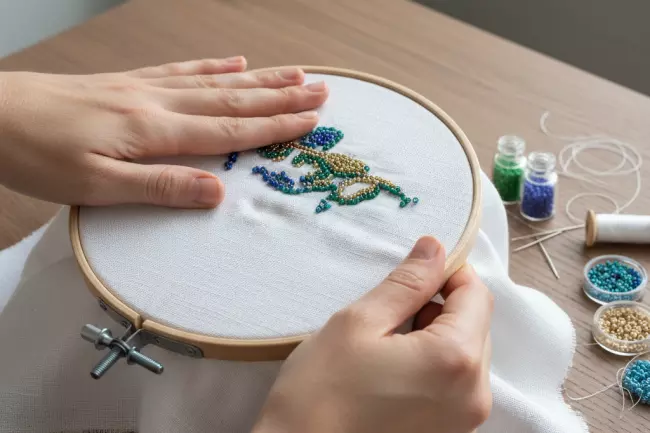 Вышивка бисером для начинающих без волн