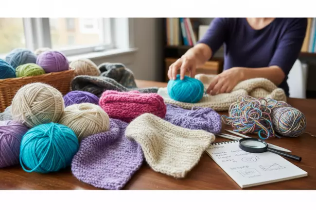 Выбор пряжи для вязания без ошибок