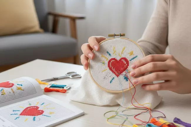 Вышивка крестом для начинающих: основы первого проекта