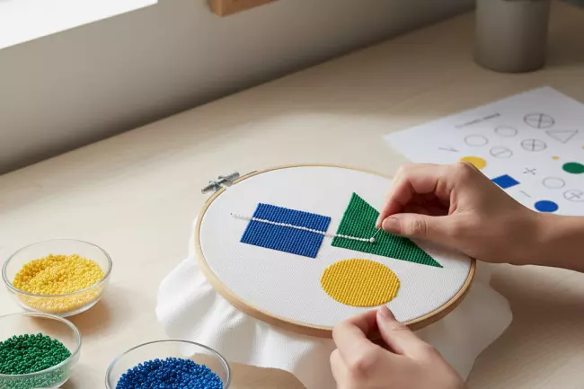 Вышивка бисером для начинающих: простые сюжеты