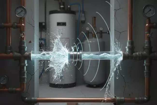 Гидроудар в водоснабжении: опасность и последствия