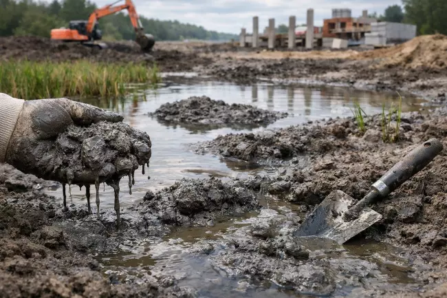 Илистый грунт: риски и особенности застройки