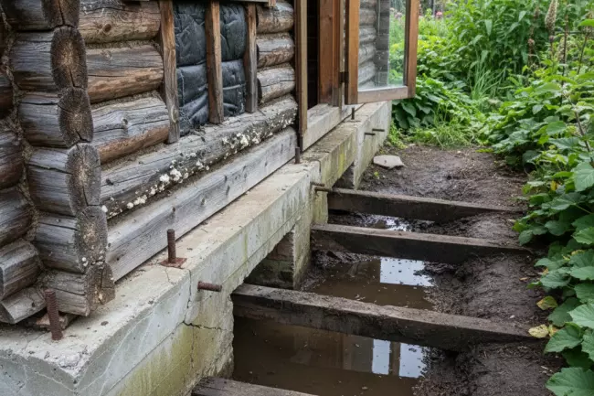 Влияние уровня грунтовых вод на фундамент бани