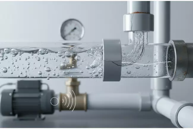 Причины воздуха и пробок в водопроводе