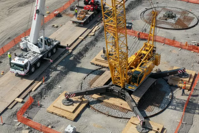 Подготовка участка под тяжёлую технику