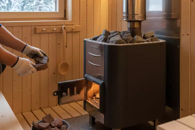 Регулярный уход за элементами бани