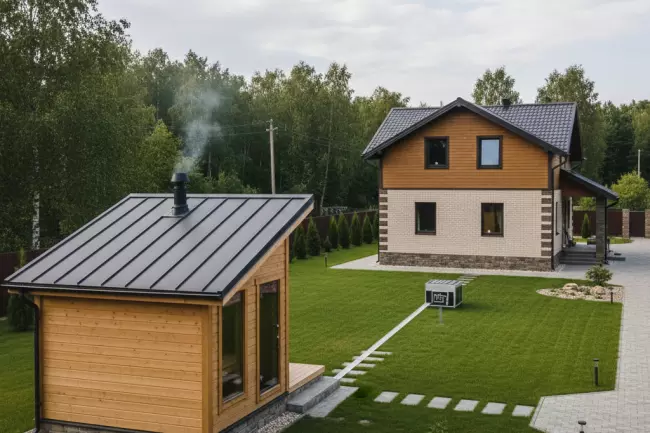 Нормы расстояния между баней и домом