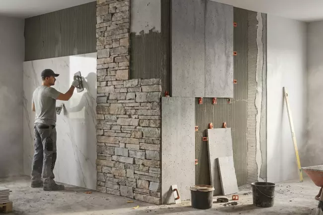 Подготовка стен под тяжёлые покрытия без ошибок