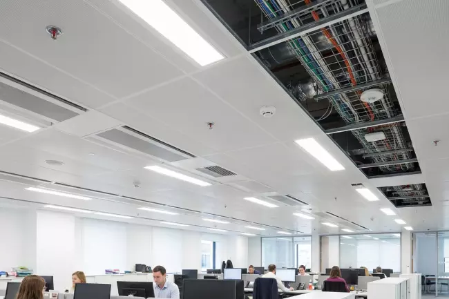 Требования и нормы офисных потолков