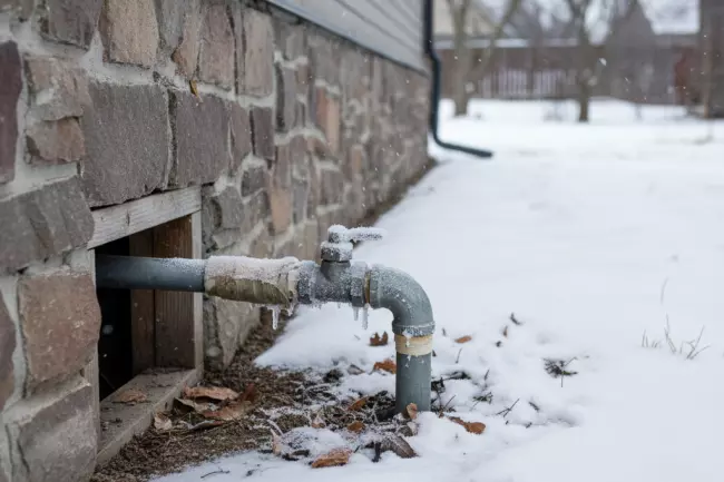 Защита водопровода от замерзания проблемных участков