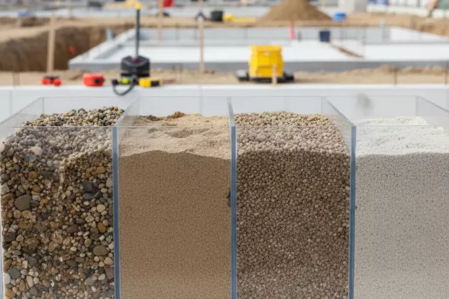 Песчаный грунт для фундамента: свойства и риски