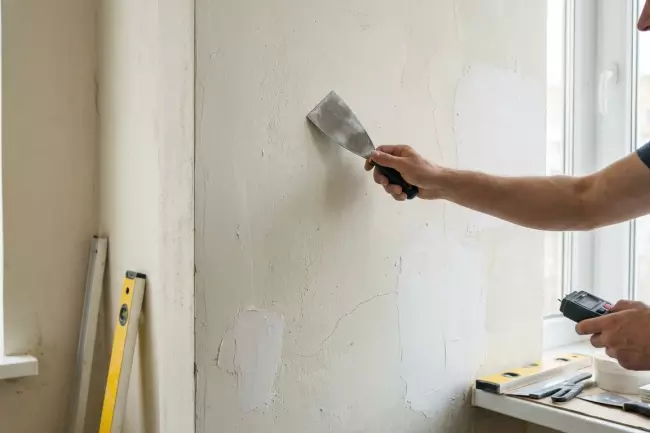 Выравнивание стен поверх старой отделки