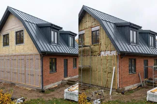 Поэтапное утепление дома без влагонакопления