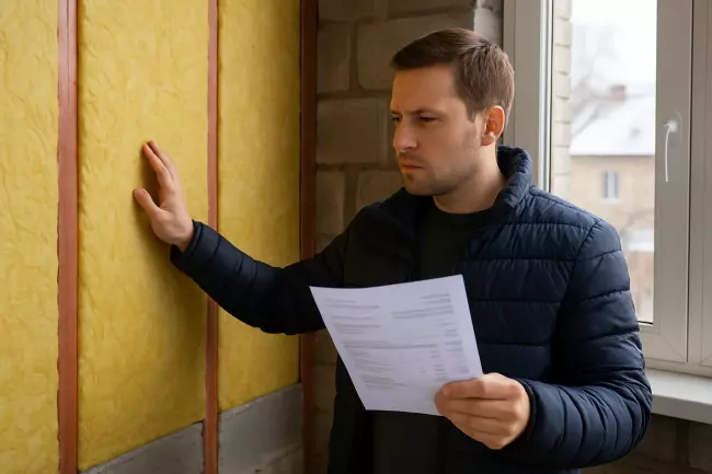 Ошибки расчёта толщины утеплителя и отопление