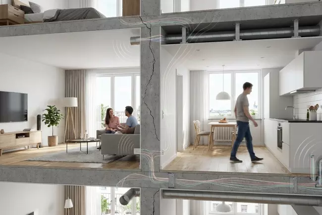 Снижение слышимости через стены в квартире