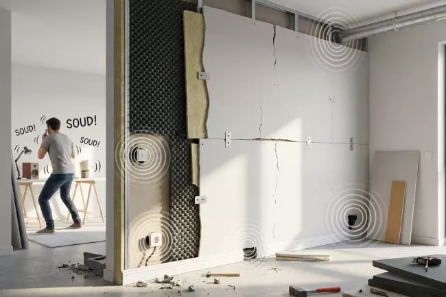 Ошибки шумоизоляции стен и утечки звука