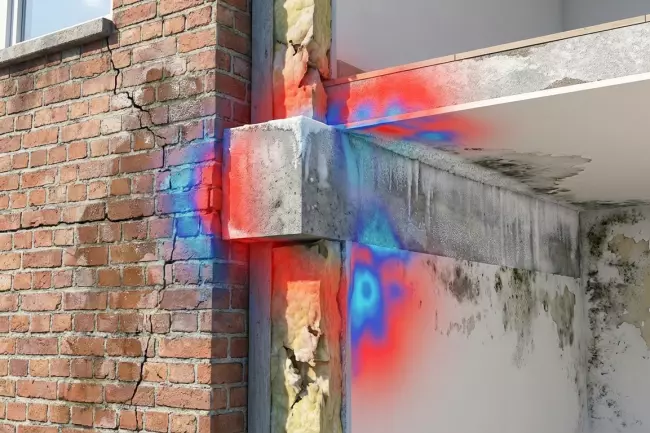 Защита стен от промерзания и теплопотерь