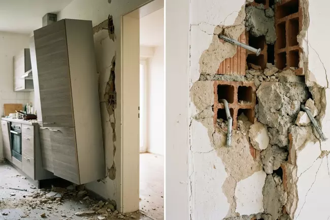 Надёжное усиление стен под навесные шкафы