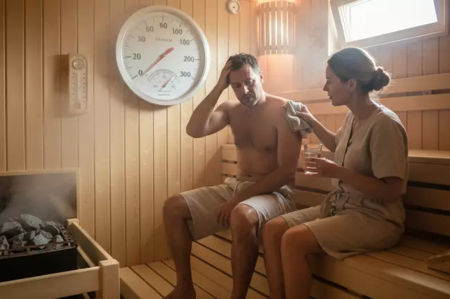 Оптимальная температура в парилке для здоровья
