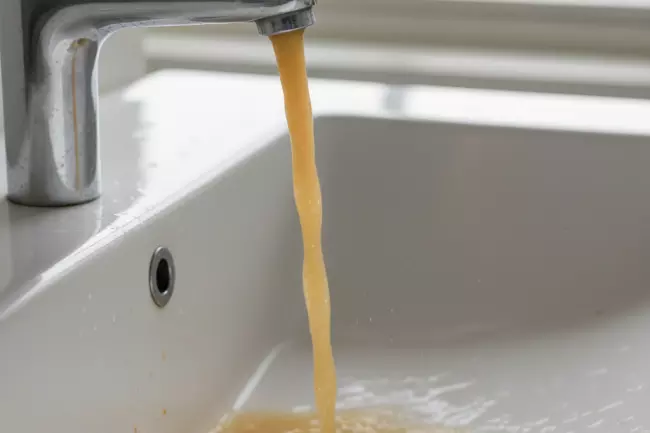 Причины ржавой мутной воды и запаха