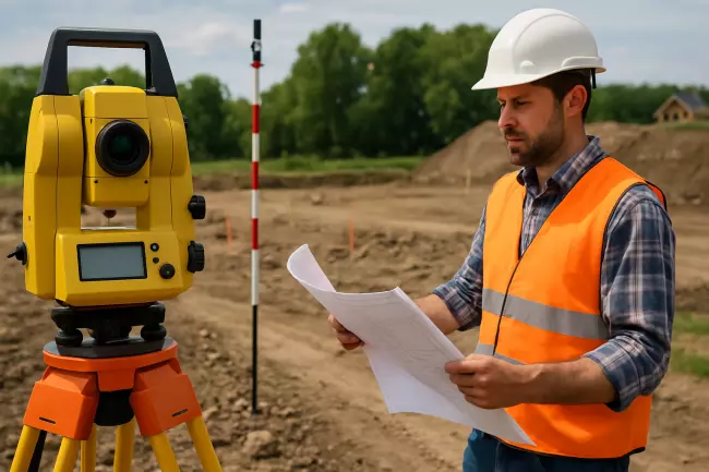 Обязательная геодезическая съёмка участка перед строительством