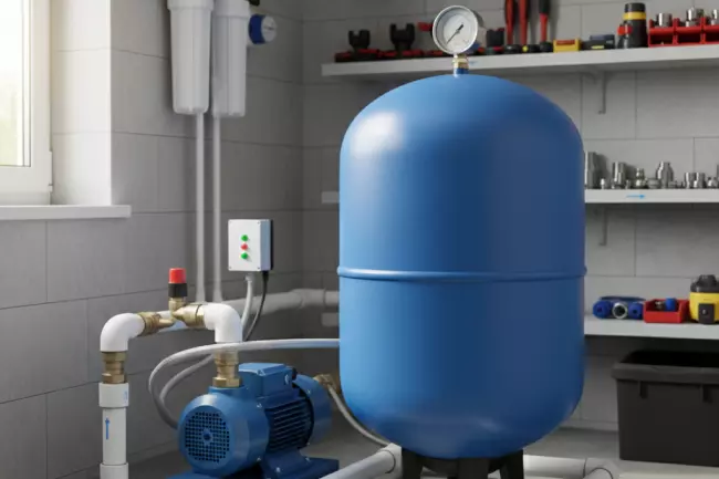 Польза гидроаккумулятора в системе водоснабжения