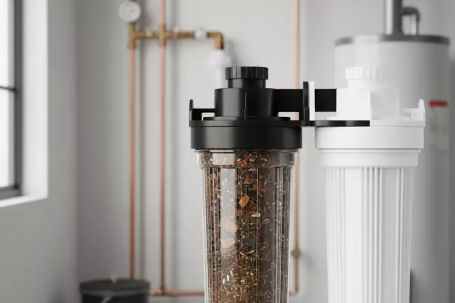 Механическая очистка воды от песка и ржавчины