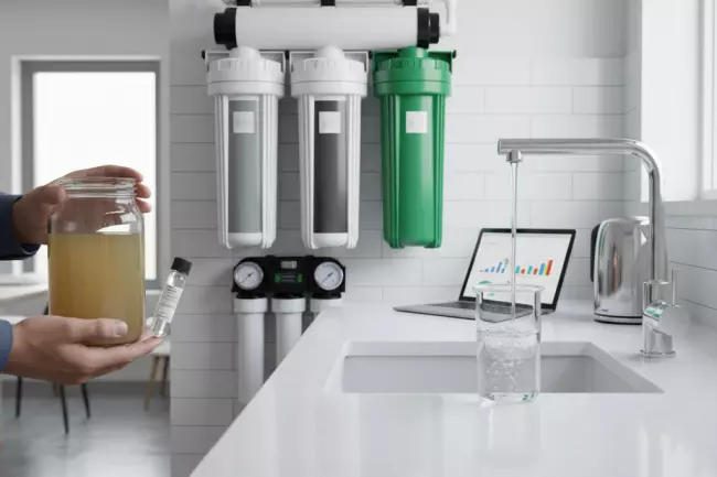 Базовые этапы очистки и фильтрации воды дома