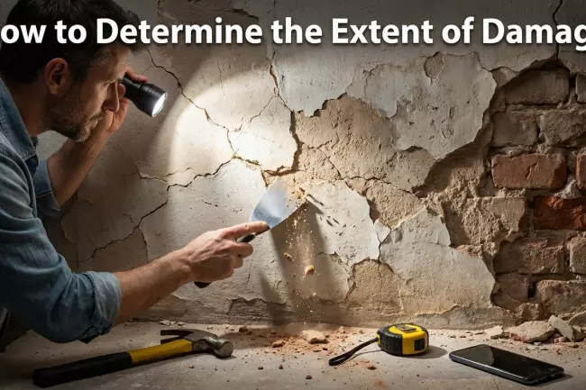 Причины осыпания стен и укрепление штукатурки