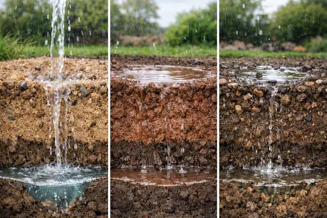 Дренаж участка в зависимости от типа грунта