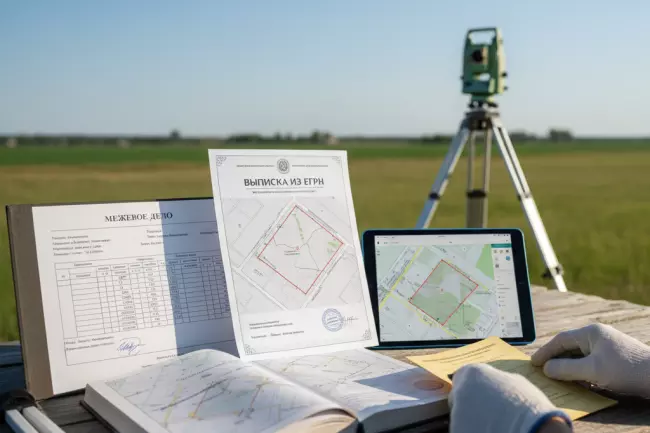 Вынос границ участка в натуру документы и координаты