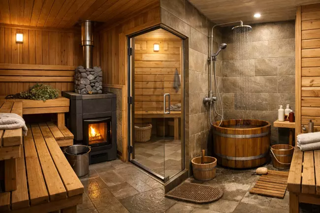 Планировка бани: обязательные помещения и ошибки
