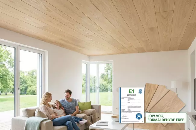 Безопасные экологичные материалы для потолков