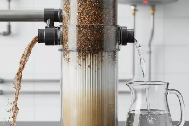 Механические фильтры воды: задержка крупных загрязнений