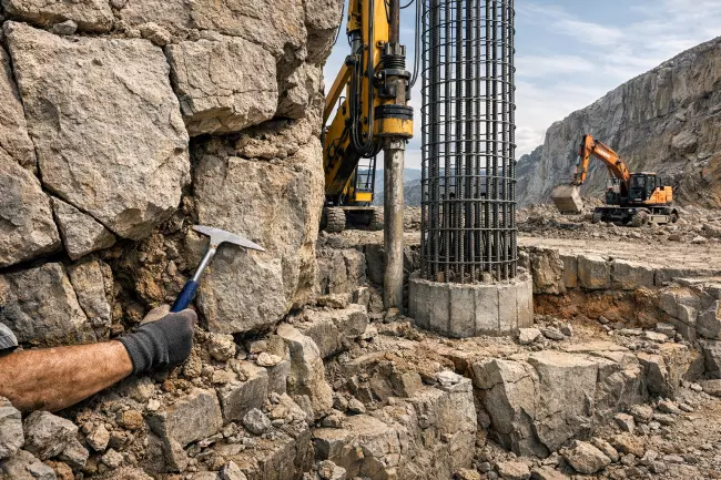 Несущая способность и устойчивость скального основания