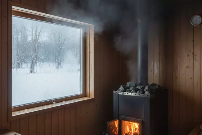 Ошибки зимней эксплуатации бани: температура, влажность, конденсат