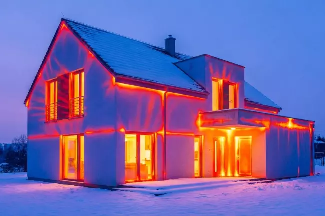 Источники теплопотерь и энергоэффективность стен дома