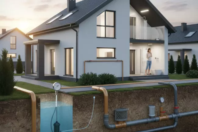 Причины слабого напора воды в частном доме