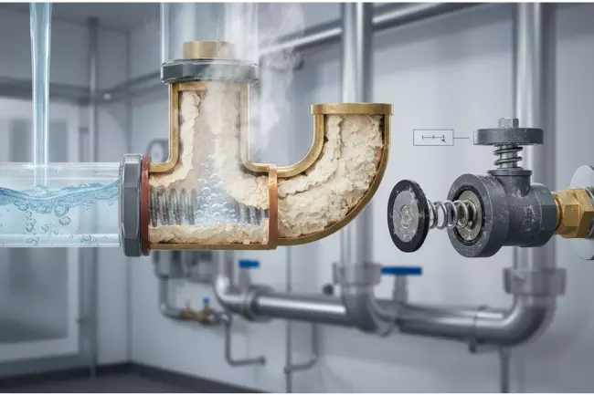 Причины известкового налета при жесткой воде