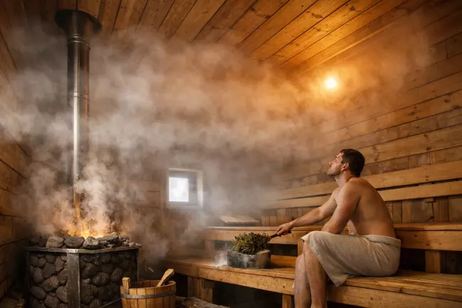 Оптимальная высота потолка в бане