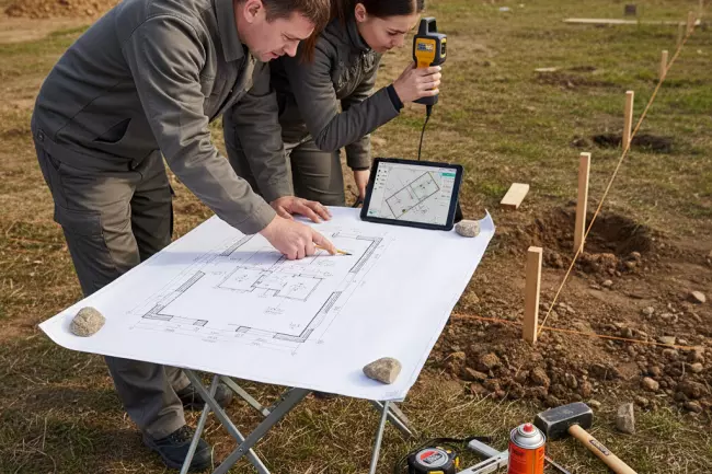 Подготовка данных и инструментов для разбивки осей