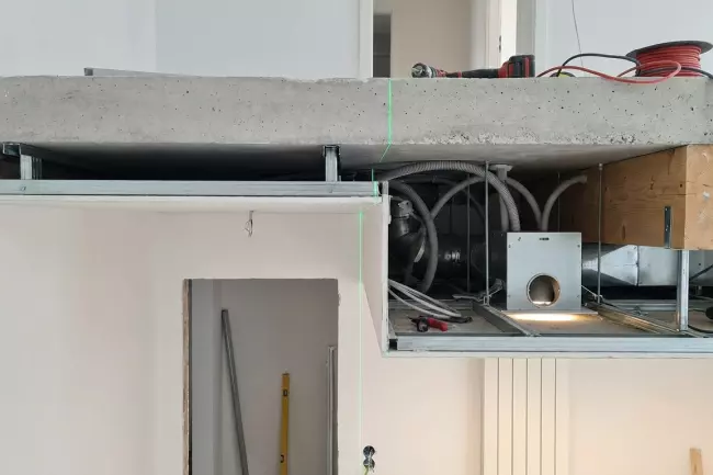 Потеря высоты подвесного потолка в квартире